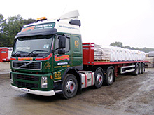 Chas. Long & Son Aggregates wagon loaded with bags